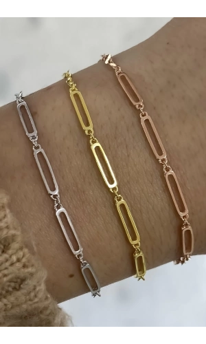 Trend Zincir Bileklik