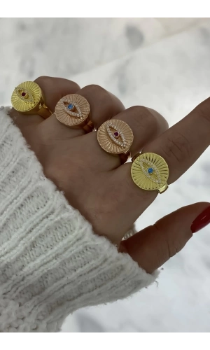 Vintage Göz Yüzük