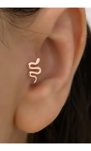 Yılan Piercing Küpe