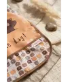 Beary Hugs Sıvı Geçirmez Bebek Mama Önlüğü 6-24 Ay - BLW Uyumlu, Leke Tutmaz Geniş Cepli Boho Bebek Önlüğü