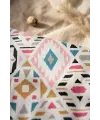 Boho Dream Etnik Desenli Sıvı Geçirmez Uzun Kollu Bebek Mama Önlüğü - BLW Uyumlu Kırıntı Cepli Mama Koruyucu 6-24 Ay