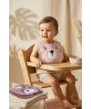 Beary Comfort 3lü Paket Sıvı Geçirmez Leke Tutmaz Ayıcık Figürlü Bebek Mama Önlüğü Seti - Pastel Renkler & Ayarlanabilir Boyun Bandı 0-12 Ay