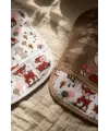 Bambi Serisi 2li Sıvı Geçirmez Cepli Bebek Mama Önlüğü - Orman Temalı Leke Tutmaz Ayarlanabilir Cırtlı Set 0-12 Ay