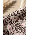 Luvia Su ve Leke Geçirmez Cepli Bebek Mama Önlüğü - Pembe Panter ve Sevimli Ayıcık Desenli BLW Uyumlu Mama Koruyucu 6-24 Ay