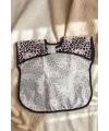 Luvia Su ve Leke Geçirmez Cepli Bebek Mama Önlüğü - Pembe Panter ve Sevimli Ayıcık Desenli BLW Uyumlu Mama Koruyucu 6-24 Ay