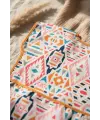 Tribal Joy Su Geçirmez Leke Tutmaz Geometrik Desenli Cepli Bebek Mama Önlüğü - BLW Uyumlu Geniş Kesim Koruyucu Önlük 6-24 Ay