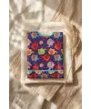 Elly Joy Renkli Fil Desenli Sıvı Geçirmez Leke Tutmaz Bebek Mama Önlüğü - Ergonomik Kolsuz Faaliyet ve Yemek Önlüğü 6-24 Ay