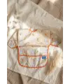 Bunny Bliss Su Geçirmez Kollu Bebek Mama Önlüğü - Leke Tutmaz BLW Uyumlu Tavşan Desenli Mama Önlüğü 6-24 Ay