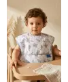 Marino Ocean Serisi Su Geçirmez Giydirilebilir Bebek Mama Önlüğü - Leke Tutmaz, Sıvı Geçirmez Cepli BLW Önlüğü 6-24 Ay