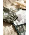 Bebek Uzun Kollu Sıvı Geçirmez Leke Tutmaz 2li Mama Önlüğü Seti - Safari Serisi Kırıntı Cepli BLW Önlüğü 6-24 Ay