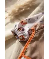Bubu Bear 2li Set Uzun Kollu Su Geçirmez Bebek Mama Önlüğü - Ayıcık Desenli Leke Tutmaz BLW ve Aktivite Önlüğü 6-24 Ay