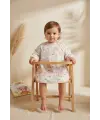TinyBee Leke Tutmaz Sıvı Geçirmez Uzun Kollu Bebek Mama Önlüğü - 2li Set BLW Uyumlu Kırıntı Cepli 6-24 Ay