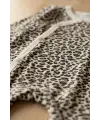 Leopar Desenli % 100 Pamuklu Kız Bebek 4lü Tulum Seti 0-6 Ay