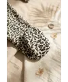 Leopar Desenli % 100 Pamuklu Kız Bebek 4lü Tulum Seti 0-6 Ay