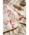 Nova Boho Unicorn Desenli Sıvı Geçirmez Uzun Kollu Mama Önlüğü - BLW ve Faaliyet Önlüğü Kırıntı Cepli 6-24 Ay