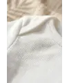 PureTouch 3lü Set Beyaz Uzun Kollu %100 Pamuklu Bebek Body - Antialerjik ve Yumuşak Dokulu Zıbın