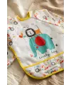 TinyJoy 2li Set Sıvı Geçirmez Uzun Kollu Mama Önlüğü - BLW Uyumlu Leke Tutmaz Bebek Beslenme ve Faaliyet Önlüğü