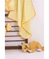 Aslan Figürlü 4 Parça Unisex Çocuk Bornoz Seti