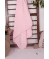Biyeli Kız Bebek Nohut Battaniye 80*80 Cm - Pembe