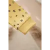 Taçlı Fil Desenli % 100 Pamuk Kız Çocuk Pijama Takımı
