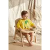 Sıvı Geçirmez Uzun Kollu Bebek Mama Önlüğü - Sevimli Limon Figürlü, BLW Uyumlu Leke Tutmaz Aktivite Önlüğü 6-24 Ay