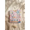 Boho Dream Etnik Desenli Sıvı Geçirmez Uzun Kollu Bebek Mama Önlüğü - BLW Uyumlu Kırıntı Cepli Mama Koruyucu 6-24 Ay