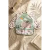 TinyBear Dream Big Su Geçirmez Uzun Kollu Mama Önlüğü - Mint Yeşili BLW Uyumlu Bebek Ek Gıda Önlüğü 6-24 Ay