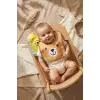 Beary Friends 3lü Paket Sıvı Geçirmez Leke Tutmaz Silinebilir Ayıcık Figürlü Bebek Mama Önlüğü Seti - Premium Konfor 0-12 Ay
