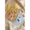 Beary Friends 3lü Paket Sıvı Geçirmez Leke Tutmaz Silinebilir Ayıcık Figürlü Bebek Mama Önlüğü Seti - Premium Konfor 0-12 Ay
