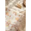 Bebek Uzun Kollu Sıvı Geçirmez Mama Önlüğü - Leke Tutmaz BLW Önlüğü - Gökkuşağı ve Arı Desenli Fonksiyonel Bebek Önlüğü 6-24 Ay