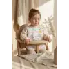Little Dreamer Su Geçirmez Uzun Kollu Bebek Mama Önlüğü - Sevimli Fil Desenli Sıvı Geçirmez Aktivite ve Yemek Önlüğü 6-24 Ay
