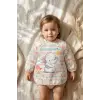 Little Dreamer Su Geçirmez Uzun Kollu Bebek Mama Önlüğü - Sevimli Fil Desenli Sıvı Geçirmez Aktivite ve Yemek Önlüğü 6-24 Ay