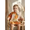 Bambini Su Geçirmez Uzun Kollu Mama Önlüğü 2li Set - Leke Tutmaz, Cepli Ek Gıda ve Aktivite Önlüğü (Zürafa & Koala) 6-24 Ay