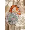 Bambini Su Geçirmez Uzun Kollu Mama Önlüğü 2li Set - Leke Tutmaz, Cepli Ek Gıda ve Aktivite Önlüğü (Zürafa & Koala) 6-24 Ay