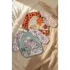 Bambini Su Geçirmez Uzun Kollu Mama Önlüğü 2li Set - Leke Tutmaz, Cepli Ek Gıda ve Aktivite Önlüğü (Zürafa & Koala) 6-24 Ay
