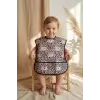 Luvia Su ve Leke Geçirmez Cepli Bebek Mama Önlüğü - Pembe Panter ve Sevimli Ayıcık Desenli BLW Uyumlu Mama Koruyucu 6-24 Ay