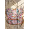 Tribal Joy Su Geçirmez Leke Tutmaz Geometrik Desenli Cepli Bebek Mama Önlüğü - BLW Uyumlu Geniş Kesim Koruyucu Önlük 6-24 Ay