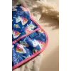 UniMagic Unicorn Desenli Sıvı Geçirmez Cepli Bebek Mama Önlüğü - BLW Uyumlu Leke Tutmaz Aktiviteli Bebek Önlüğü 6-24 Ay
