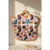 WoolyJoy Renkli Koyun Desenli Leke Tutmaz Sıvı Geçirmez Cepli Bebek Mama Önlüğü - BLW Uyumlu Kolsuz Smock 6-24 Ay