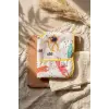Safari Desenli Sıvı Geçirmez Cepli Bebek Mama Önlüğü - Kolsuz BLW Dostu Leke Tutmaz Silinebilir Premium Kumaş 6-24 Ay