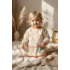 Bunny Bliss Su Geçirmez Kollu Bebek Mama Önlüğü - Leke Tutmaz BLW Uyumlu Tavşan Desenli Mama Önlüğü 6-24 Ay