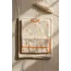 Bunny Bliss Su Geçirmez Kollu Bebek Mama Önlüğü - Leke Tutmaz BLW Uyumlu Tavşan Desenli Mama Önlüğü 6-24 Ay