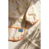 Bunny Bliss Su Geçirmez Kollu Bebek Mama Önlüğü - Leke Tutmaz BLW Uyumlu Tavşan Desenli Mama Önlüğü 6-24 Ay