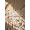 Bunny Bliss Su Geçirmez Kollu Bebek Mama Önlüğü - Leke Tutmaz BLW Uyumlu Tavşan Desenli Mama Önlüğü 6-24 Ay
