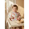 BerryBright Tropikal Meyve Desenli Su Geçirmez Cepli Kollu Bebek Mama Önlüğü - BLW Uyumlu Leke Tutmaz Aktivite Önlüğü 6-24 Ay