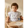 Marino Ocean Serisi Su Geçirmez Giydirilebilir Bebek Mama Önlüğü - Leke Tutmaz, Sıvı Geçirmez Cepli BLW Önlüğü 6-24 Ay