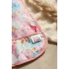 Flora Bloom Sıvı Geçirmez Cepli Bebek Mama Önlüğü - Suluboya Çiçek Desenli Premium Mama Önlüğü 6-24 Ay