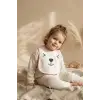 Lumi 3lü Paket Hayvan Figürlü Yumuşak Dokulu Bebek Mama Önlüğü Seti - %100 Pamuklu ve Sıvı Emici 0-12 Ay
