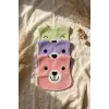 Teddy Bloom 3lü Paket Ayıcık Figürlü Yumuşak Havlu Bebek Mama Önlüğü Seti - Sıvı Emici ve Cilt Dostu 0-12 Ay
