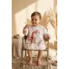Aura Unicorn Desenli Sıvı Geçirmez Uzun Kollu Bebek Mama Önlüğü - BLW Uyumlu, Kırıntı Cepli ve Leke Tutmaz Aktivite Önlüğü 6-24 Ay